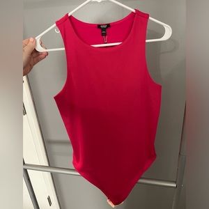 Express Women’s size Large Pink Bodysuit